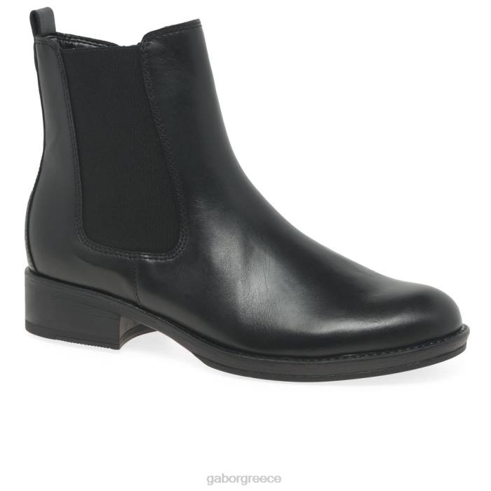 Gabor Shoes - Gabor γυναίκες μπότες adair chelsea μαύρος 6N64258 είδη υπόδησης