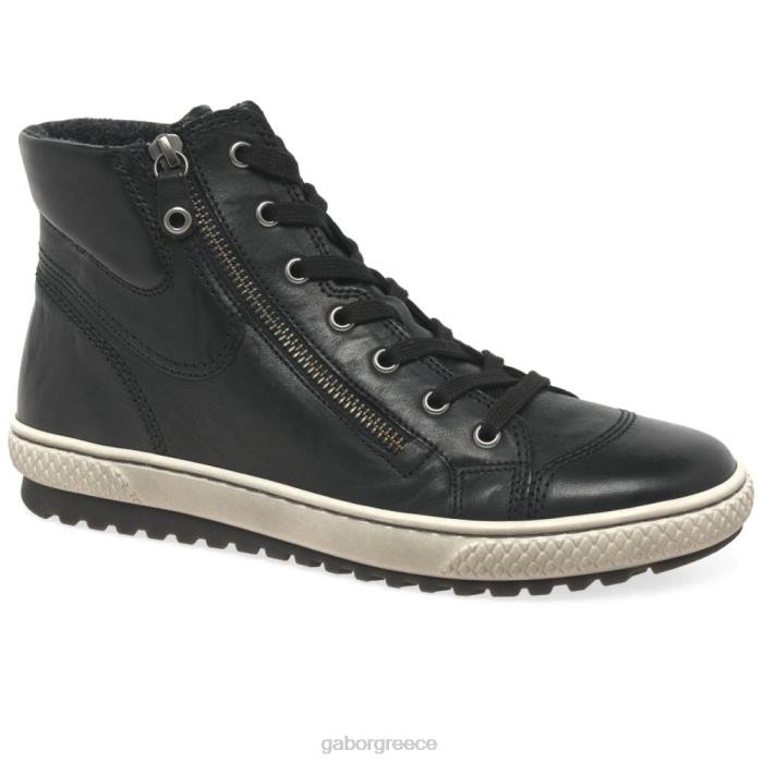 Gabor Greece - Gabor γυναίκες bulner casual μποτάκια μαύρος 6N64331 είδη υπόδησης