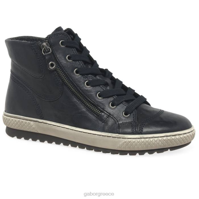Gabor Shoes - Gabor γυναίκες bulner casual μποτάκια ναυτικό tucson 6N64180 είδη υπόδησης