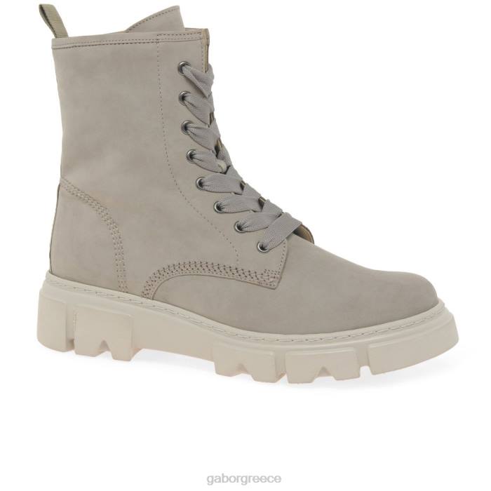 Gabor Shoes - Gabor γυναίκες μποτάκια jenkins λινό nubuck 6N64228 είδη υπόδησης