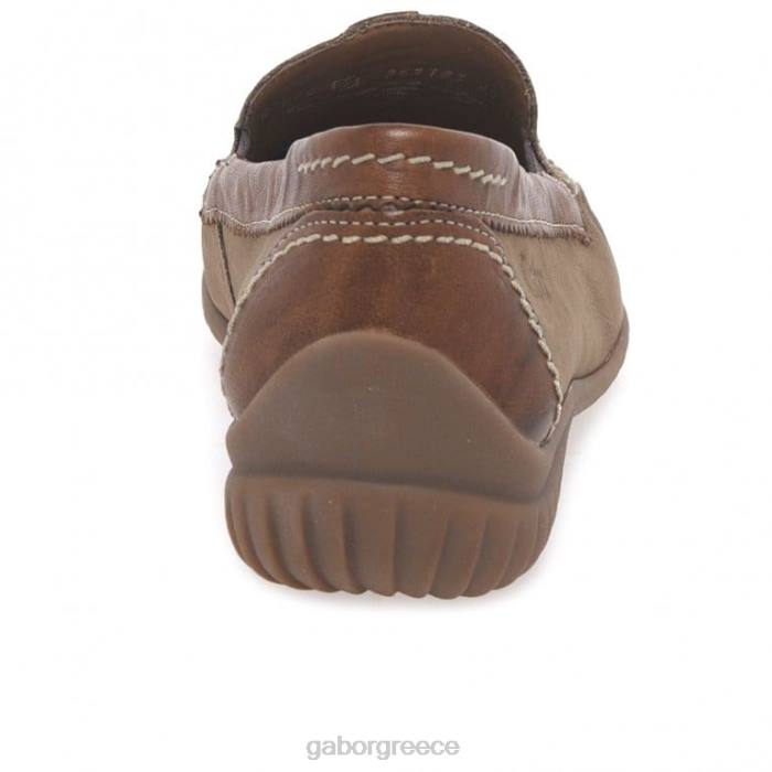 Gabor Shoes - Gabor γυναίκες σπορ μοκασίνια Καλιφόρνια corda nubuck/tan 6N6481 είδη υπόδησης