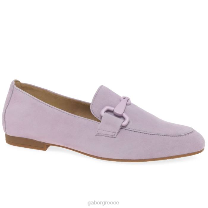 Gabor Greece - Gabor γυναίκες loafers jangle σουέντ βιόλα 6N6488 είδη υπόδησης