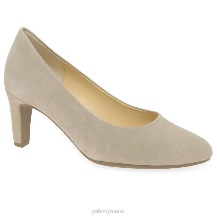 Gabor Μποτακια - Gabor γυναίκες edina court shoes σουέτ της ερήμου 6N6435 είδη υπόδησης