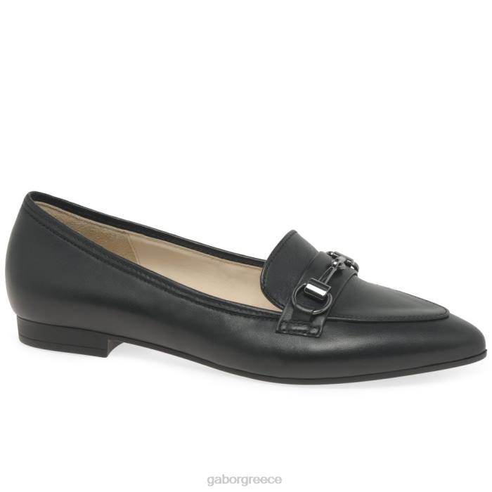 Gabor Shoes - Gabor γυναίκες παπούτσια caterham μαύρος 6N64105 είδη υπόδησης