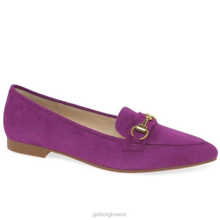 Gabor Shoes - Gabor γυναίκες παπούτσια caterham ορχιδέα σουέτ 6N64108 είδη υπόδησης