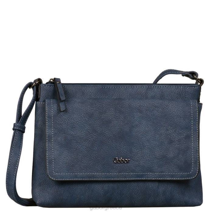 Gabor Greece - Gabor γυναίκες τσάντα dina messenger μπλε 6N64310 αξεσουάρ